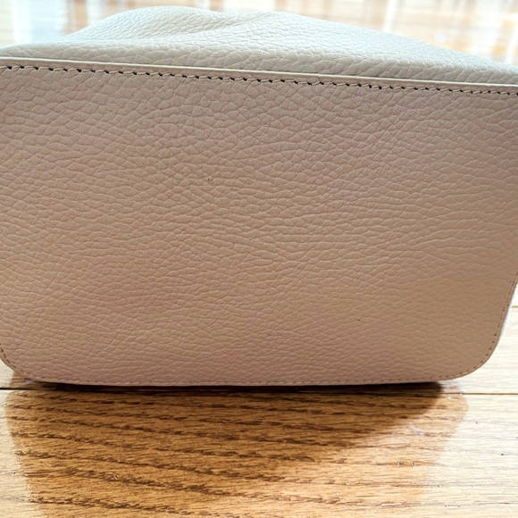 NEW J.Crew Factory Leather Bucket Bag with Tassels - Picture 5 of 9